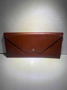 Abas Tan Envelope Clutch Wallet